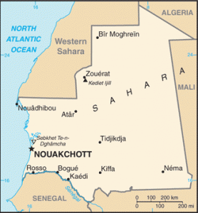 Mauritani_map