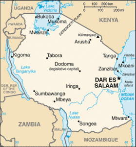 Tanzania_Map